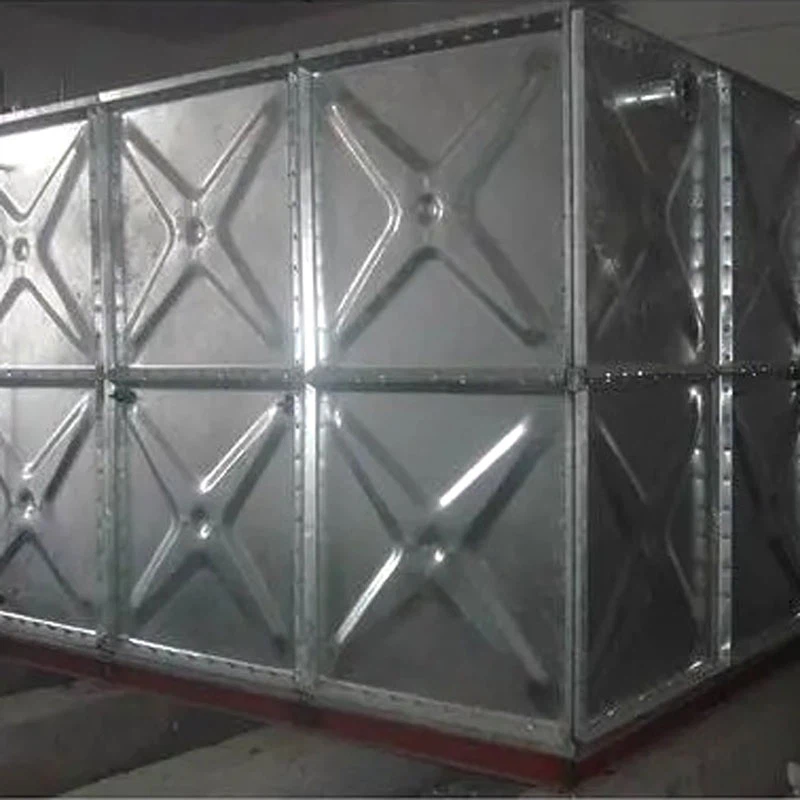 जस्ती इस्पात जल भंडारण टैंक